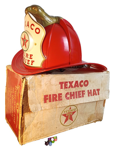 1960s texaco fire chief toy - fire,
